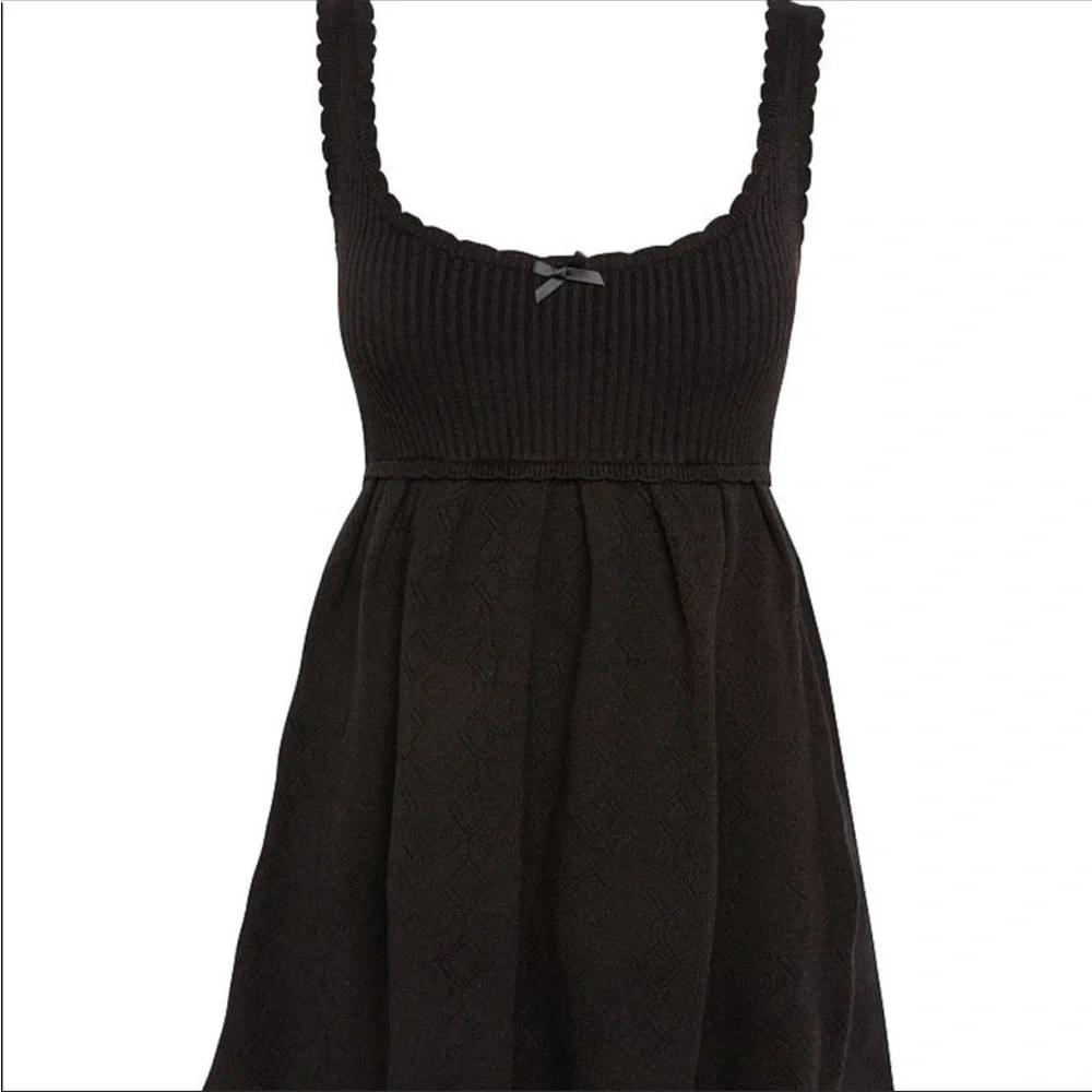 For Love & Lemons Pointelle Mini Dress - Picture 6 of 14